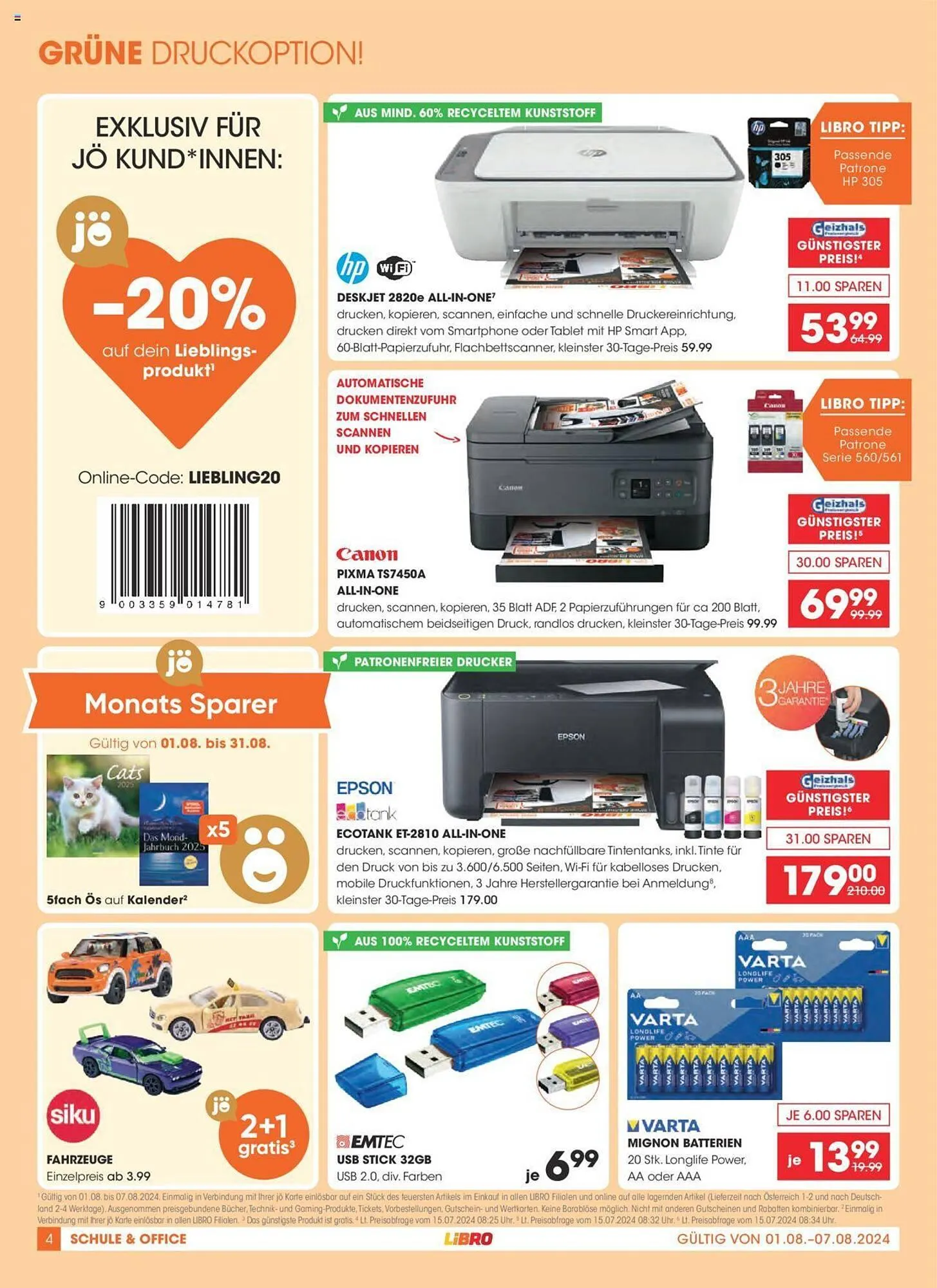Libro Flugblatt von 1. August bis 7. August 2024 - Flugblätt seite  4
