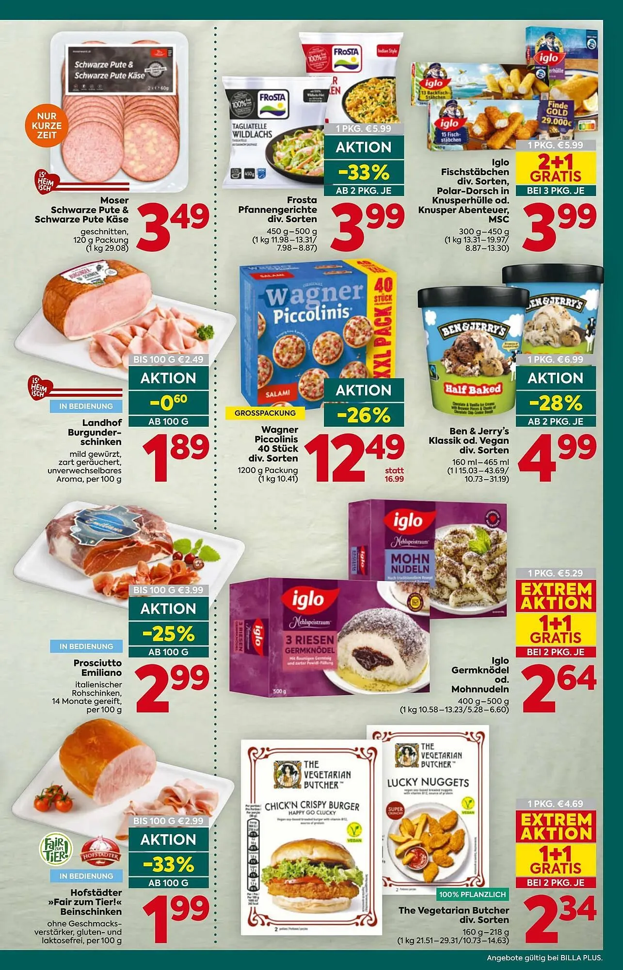 Billa Flugblatt von 15. Jänner bis 21. Jänner 2026 - Flugblätt seite  13