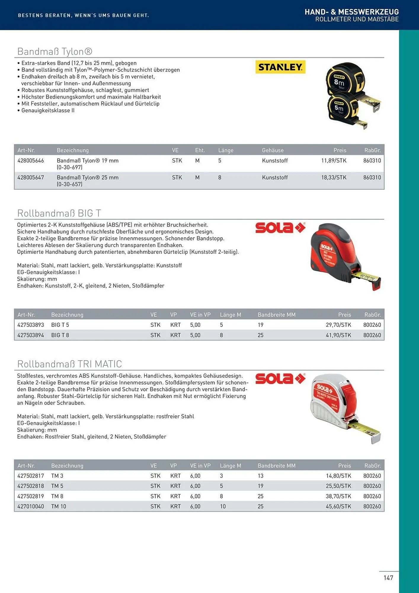 Würth Flugblatt von 22. Februar bis 31. Dezember 2024 - Flugblätt seite  147