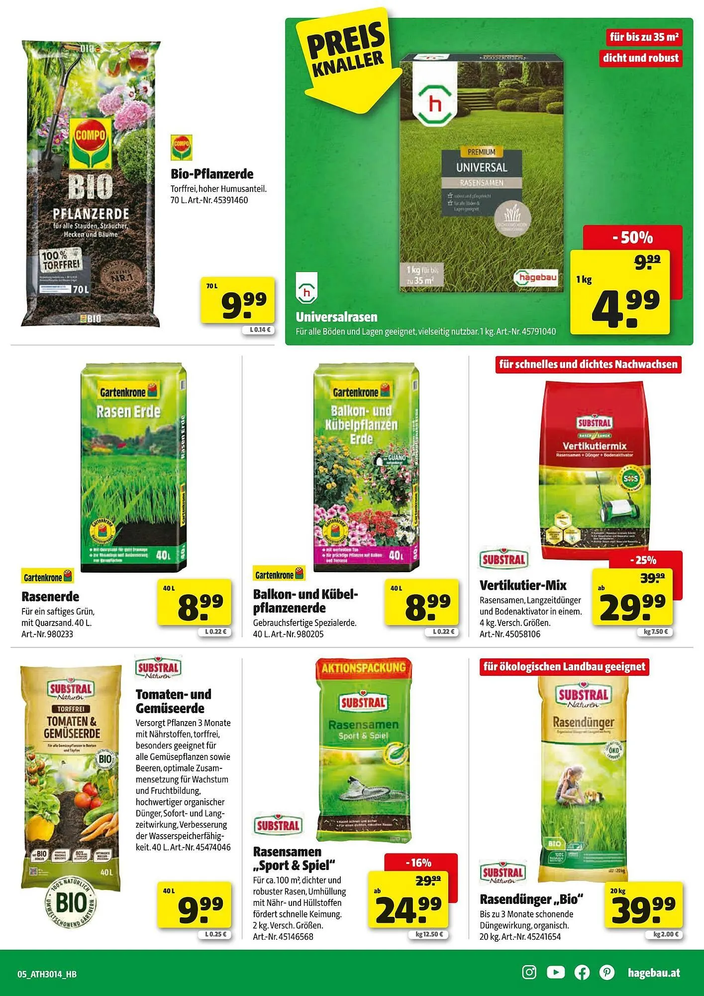 Eurogast Grissemann Flugblatt von 20. März bis 4. April 2026 - Flugblätt seite  5