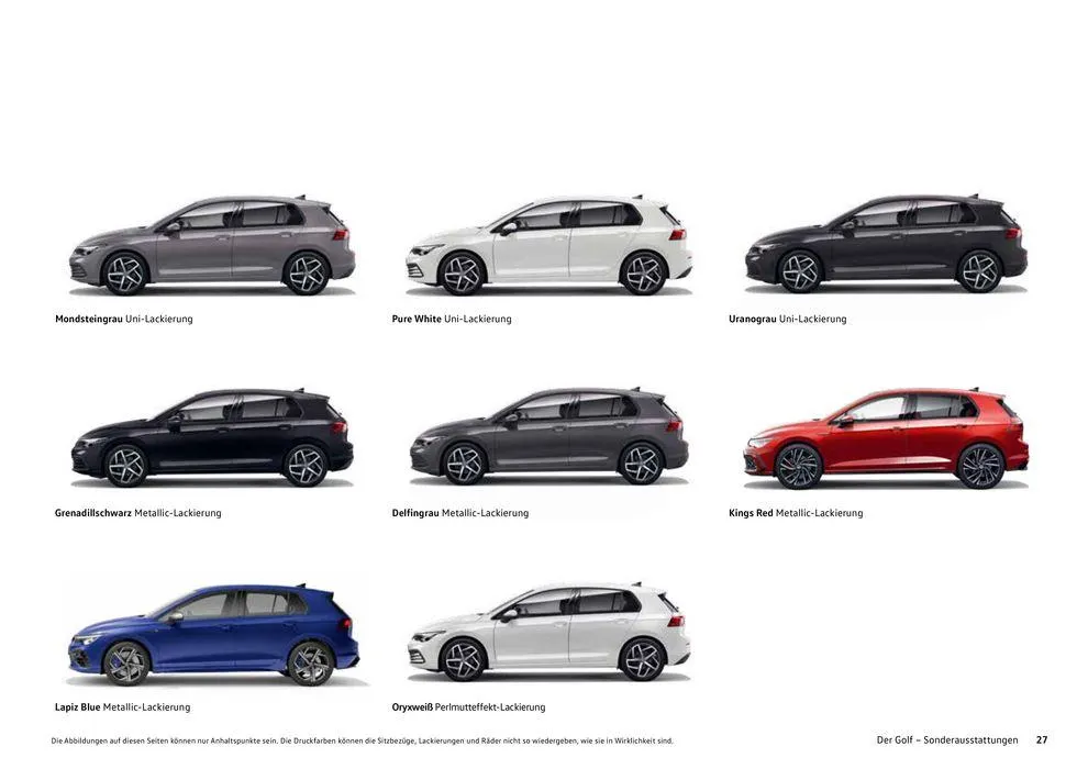 Volkswagen GOLF von 16. Februar bis 16. Februar 2025 - Flugblätt seite  27