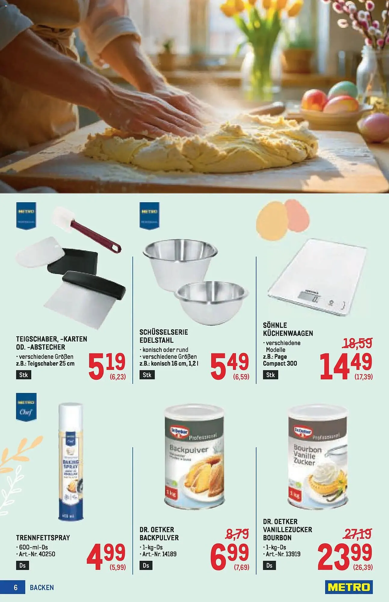 Metro Flugblatt von 19. März bis 4. April 2026 - Flugblätt seite  6