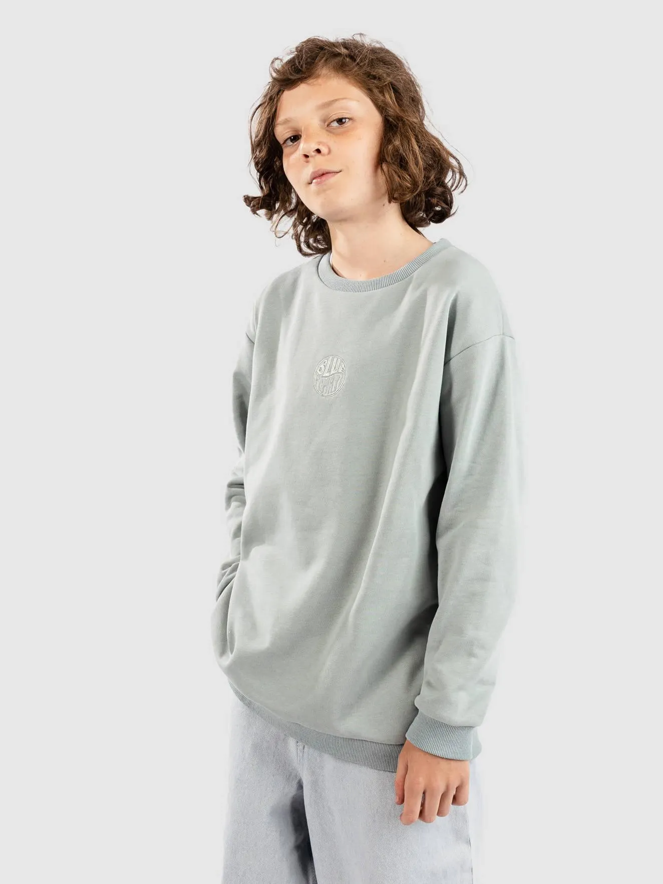Mini Logo Crew Kids Sweater