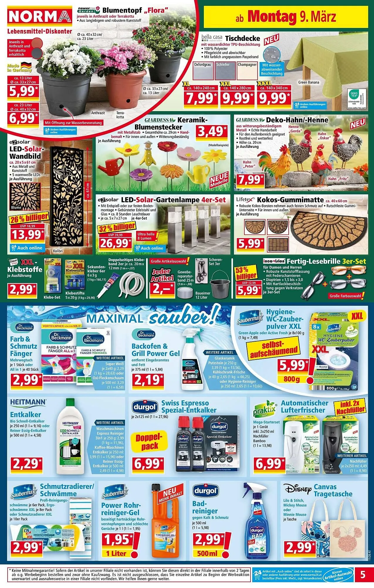 Norma Prospekt von 9. März bis 15. März 2026 - Flugblätt seite 5