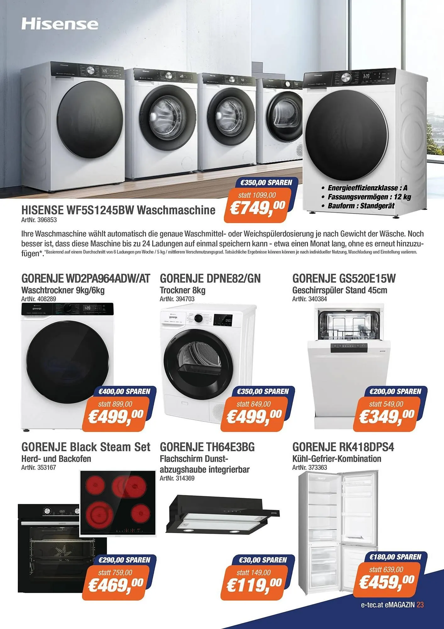 E-tec Flugblatt von 15. September bis 31. Oktober 2025 - Flugblätt seite  23