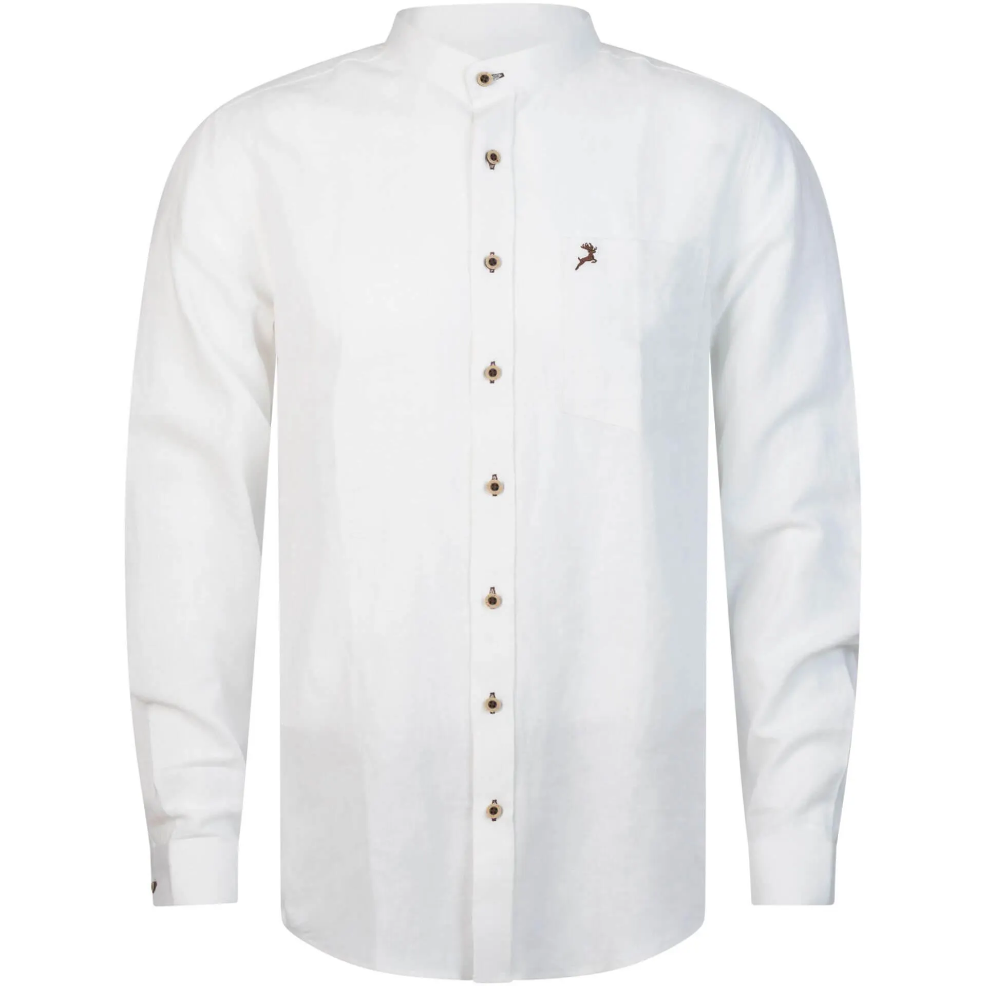 Herren Trachtenhemd "Michael", mit Stehkragen, Langarm