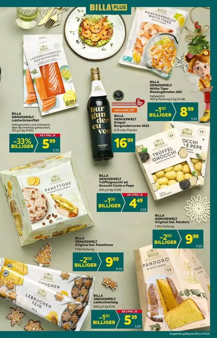 BILLA PLUS Flugblatt von 21. November bis 5. Dezember 2024 - Flugblätt seite  9