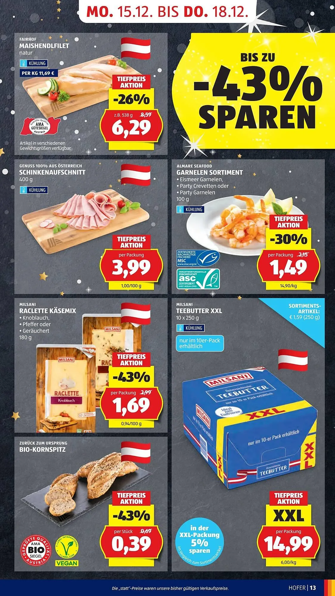 Hofer Flugblatt von 12. Dezember bis 18. Dezember 2025 - Flugblätt seite  21