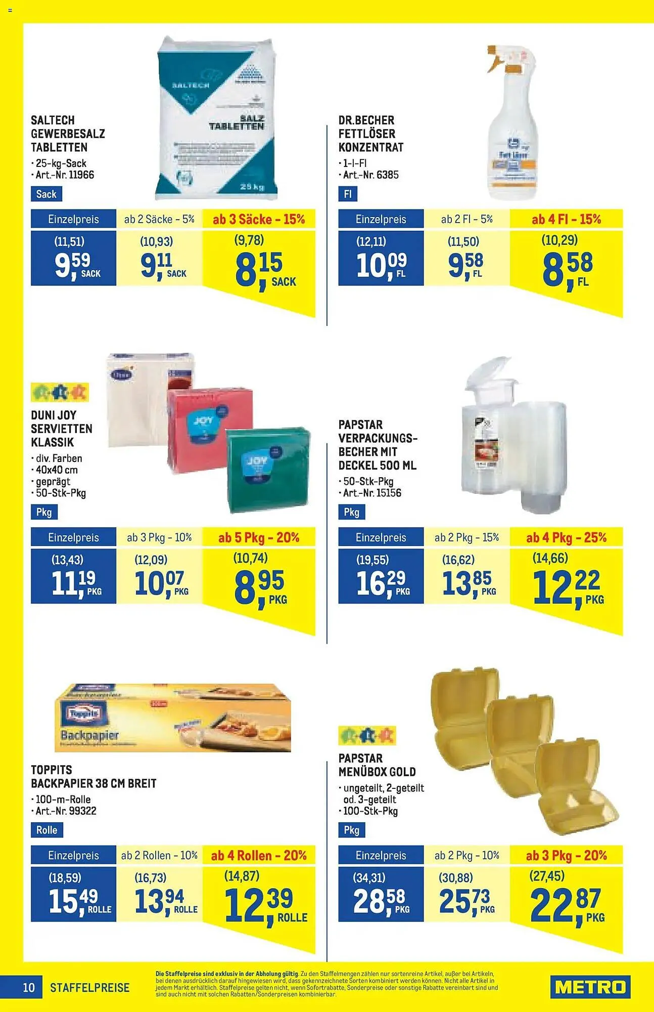 Metro Flugblatt von 27. November bis 10. Dezember 2025 - Flugblätt seite  10