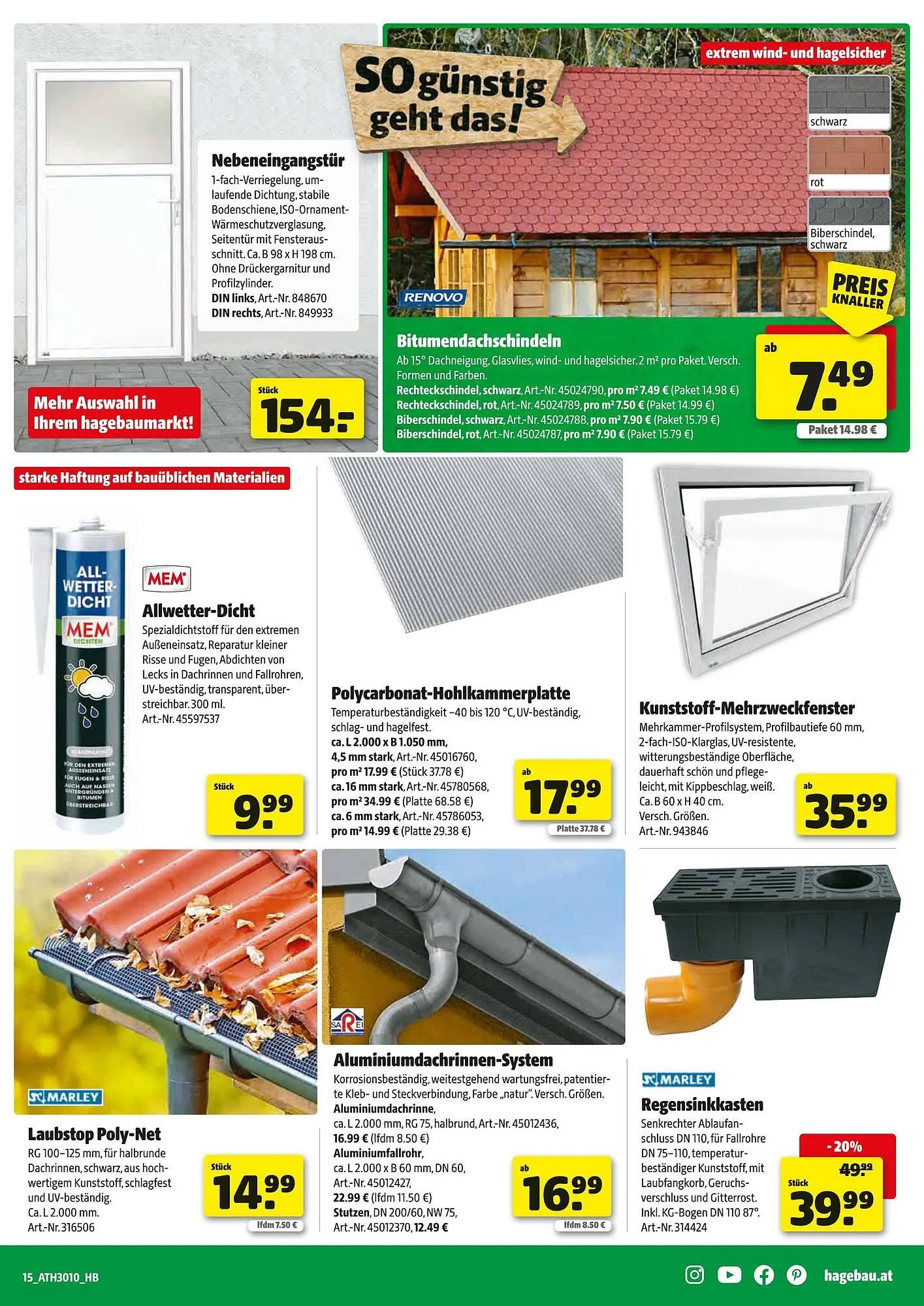 Eurogast Grissemann Flugblatt von 18. Februar bis 7. März 2026 - Flugblätt seite  15