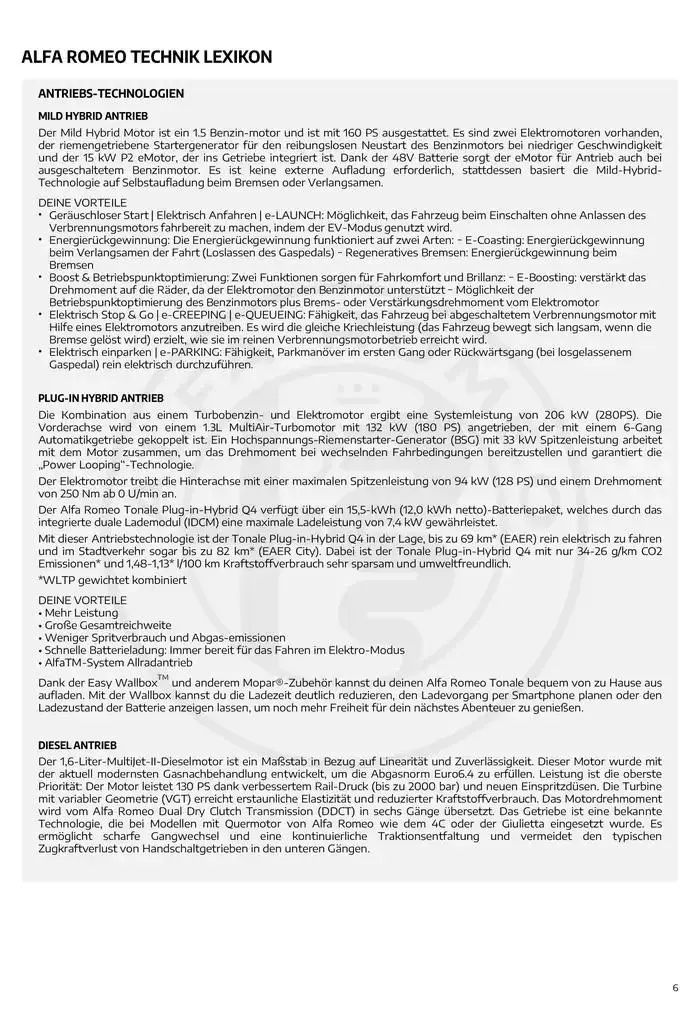 Alfa Romeo Tonale von 21. Jänner bis 21. Jänner 2026 - Flugblätt seite  6