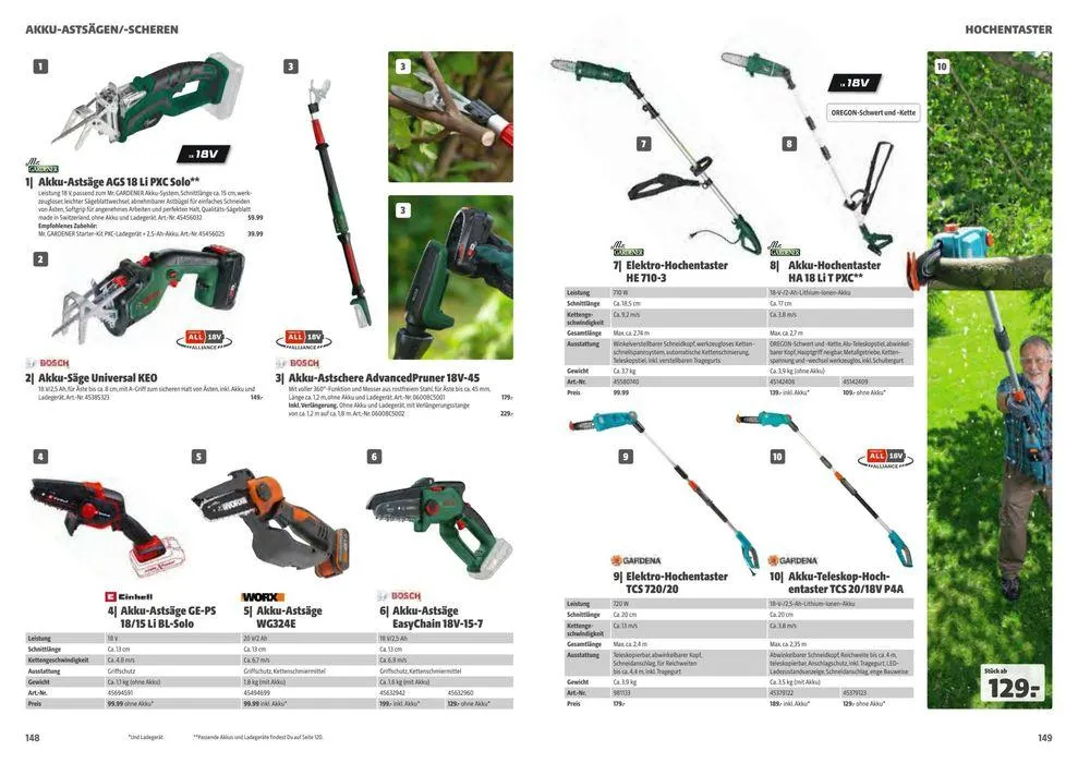 GARTENJAHR KATALOG 2024 von 8. März bis 31. Dezember 2024 - Flugblätt seite  127