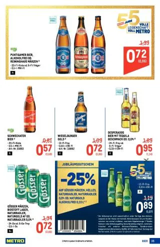 METRO Flugblatt - Metro profi von 20. August bis 2. September 2026 - Flugblätt seite  35