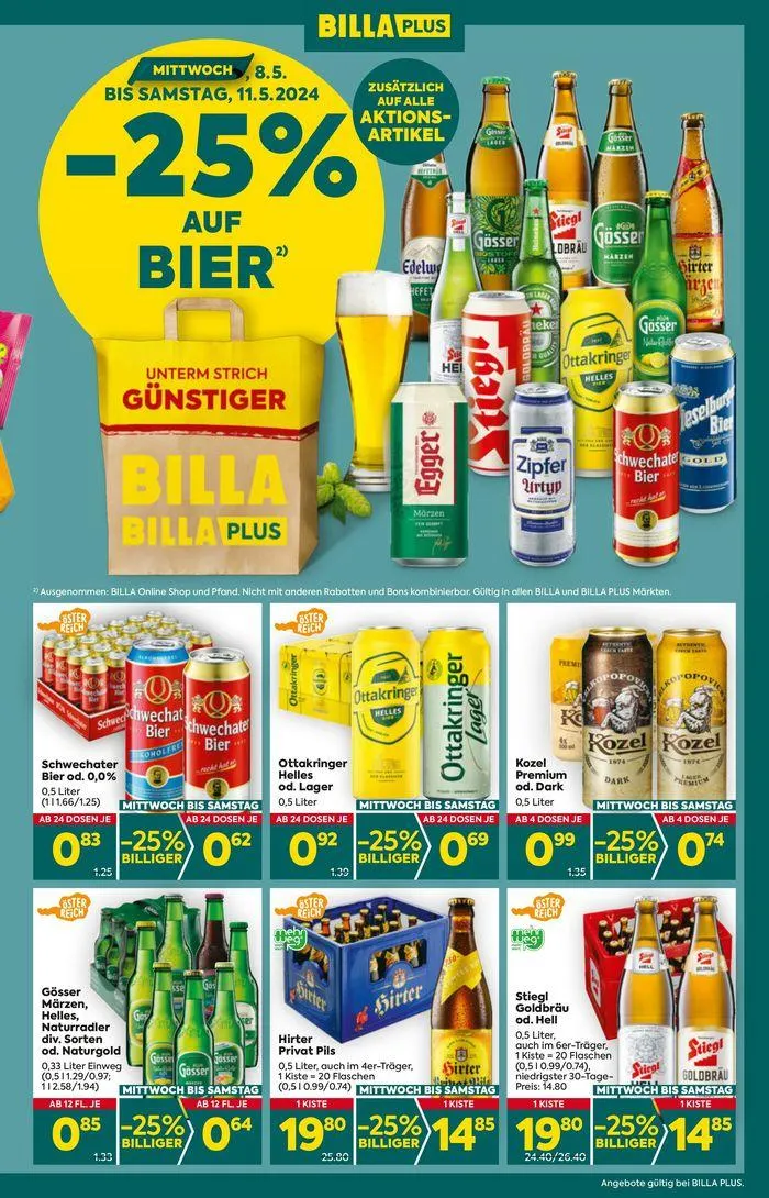 -25% RABATT-PICKERL IM INNENTEIL von 8. Mai bis 22. Mai 2024 - Flugblätt seite  3