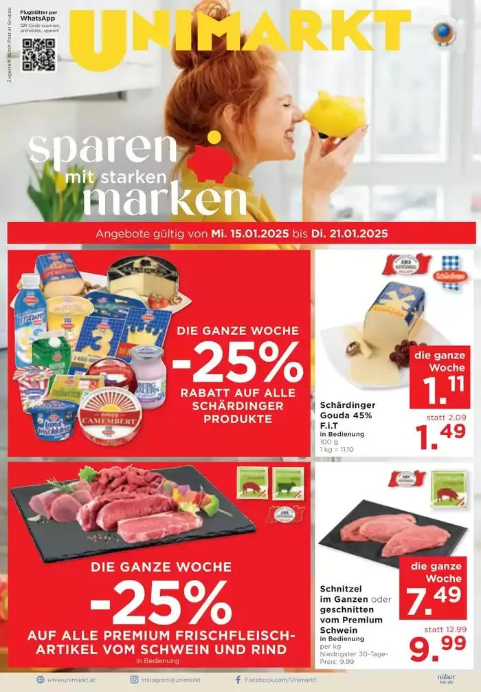 Unimarkt flugblatt - 1