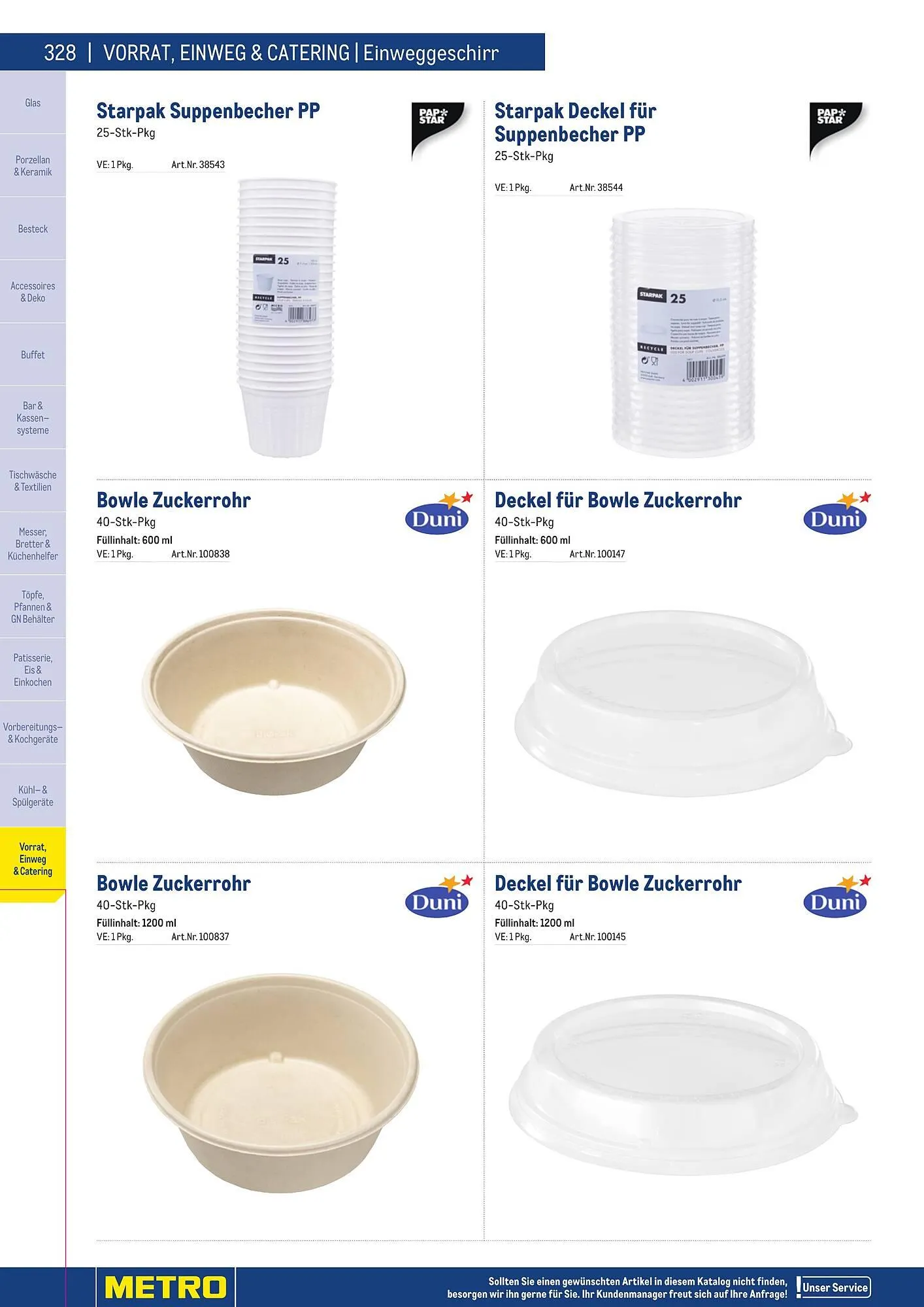 Metro Flugblatt von 25. März bis 31. Dezember 2026 - Flugblätt seite  328