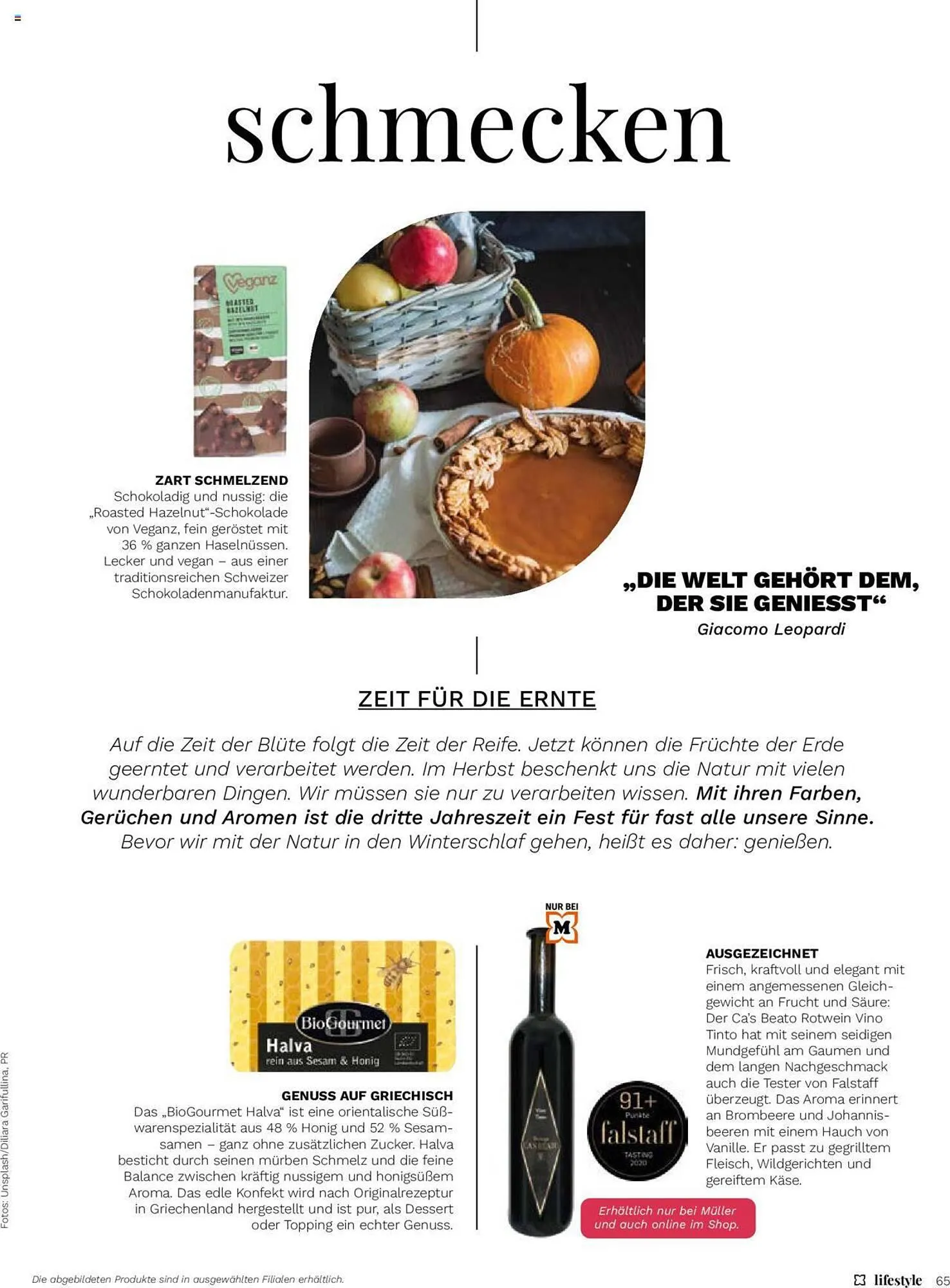 Müller Flugblatt von 1. September bis 31. Oktober 2023 - Flugblätt seite 65