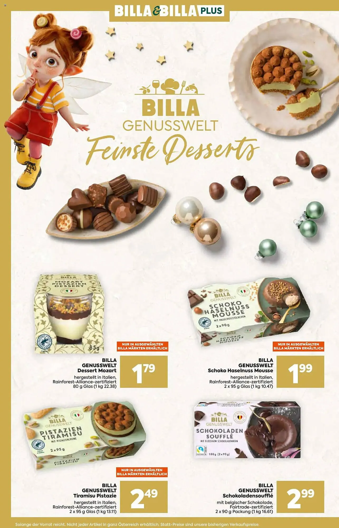 Billa Flugblatt von 13. November bis 31. Dezember 2025 - Flugblätt seite 6