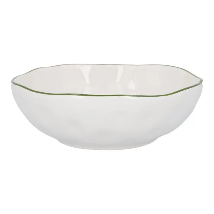 Schale Blumen, rund/rosa/gelb, 17 x 17 cm