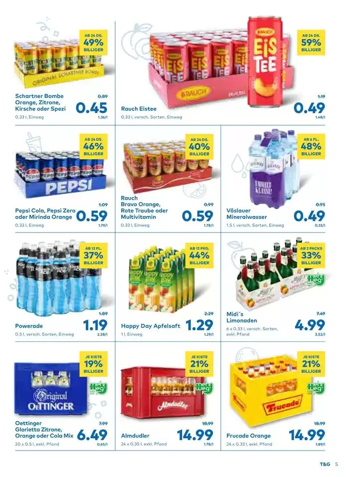 Sonderangebote für Sie von 20. Oktober bis 3. November 2024 - Flugblätt seite 5