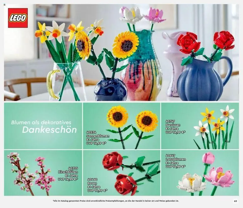 Lego Juni-Dezember 2024 von 14. Juni bis 31. Dezember 2024 - Flugblätt seite  63