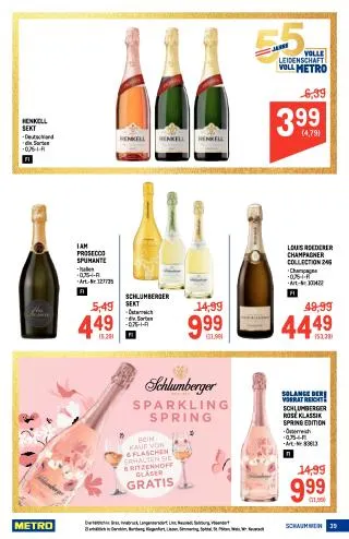 METRO Flugblatt Food - Metro Profi von 3. September bis 16. September 2026 - Flugblätt seite  39