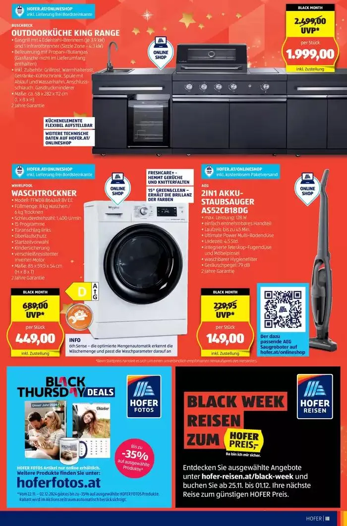 Blättern Sie online im HOFER Flugblatt von 20. November bis 4. Dezember 2024 - Flugblätt seite 47