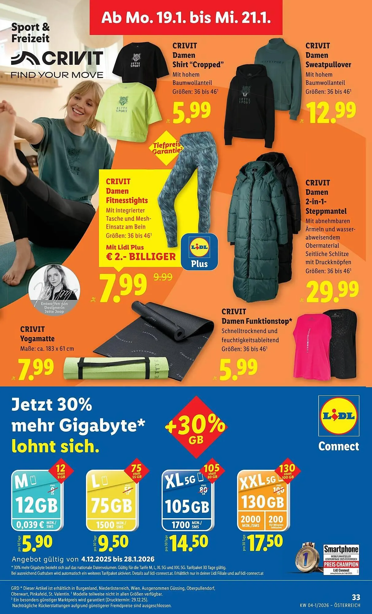 Lidl Flugblatt von 15. Jänner bis 22. Jänner 2026 - Flugblätt seite 37