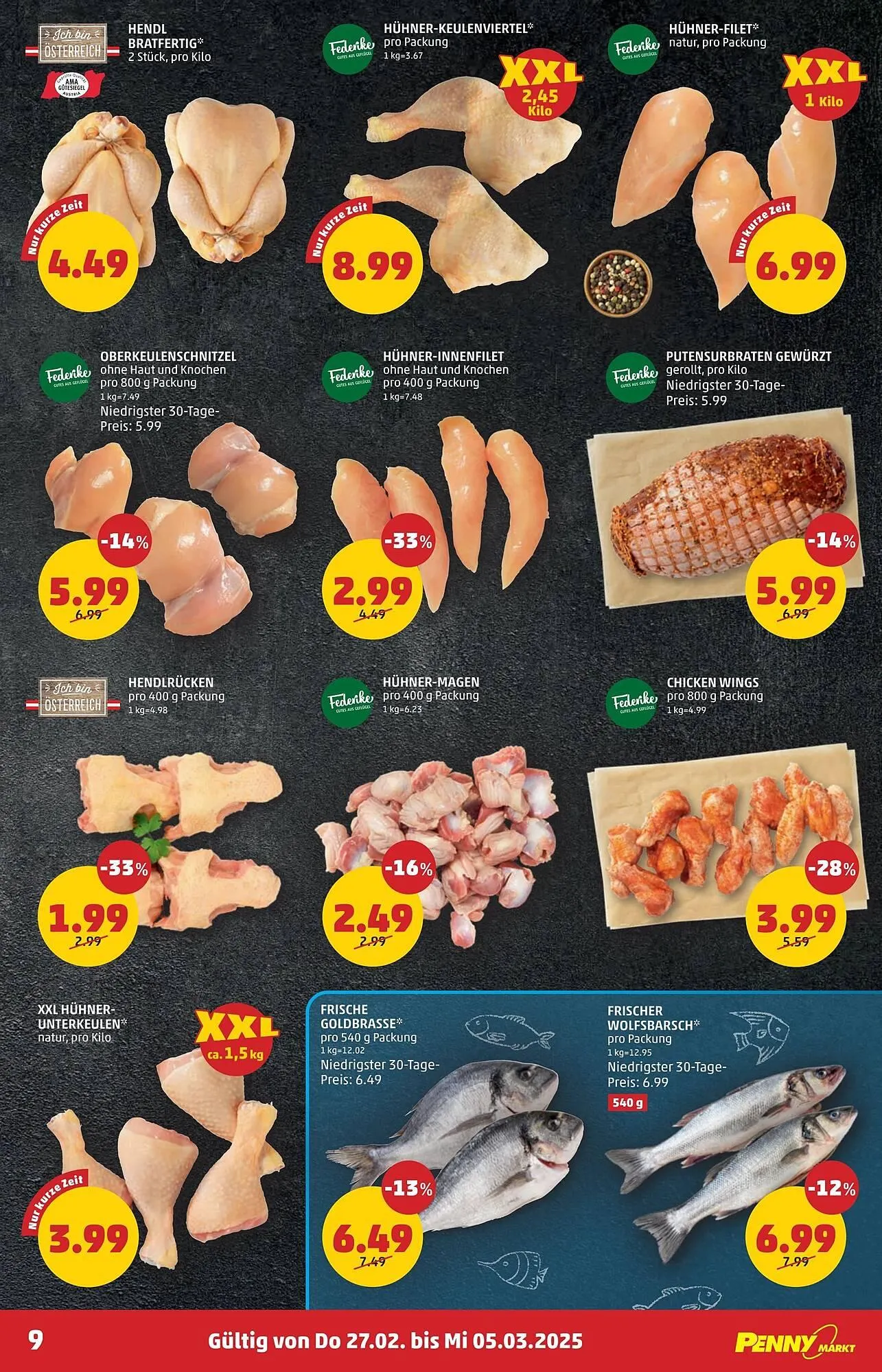 PENNY Flugblatt von 27. Februar bis 5. März 2025 - Flugblätt seite  9
