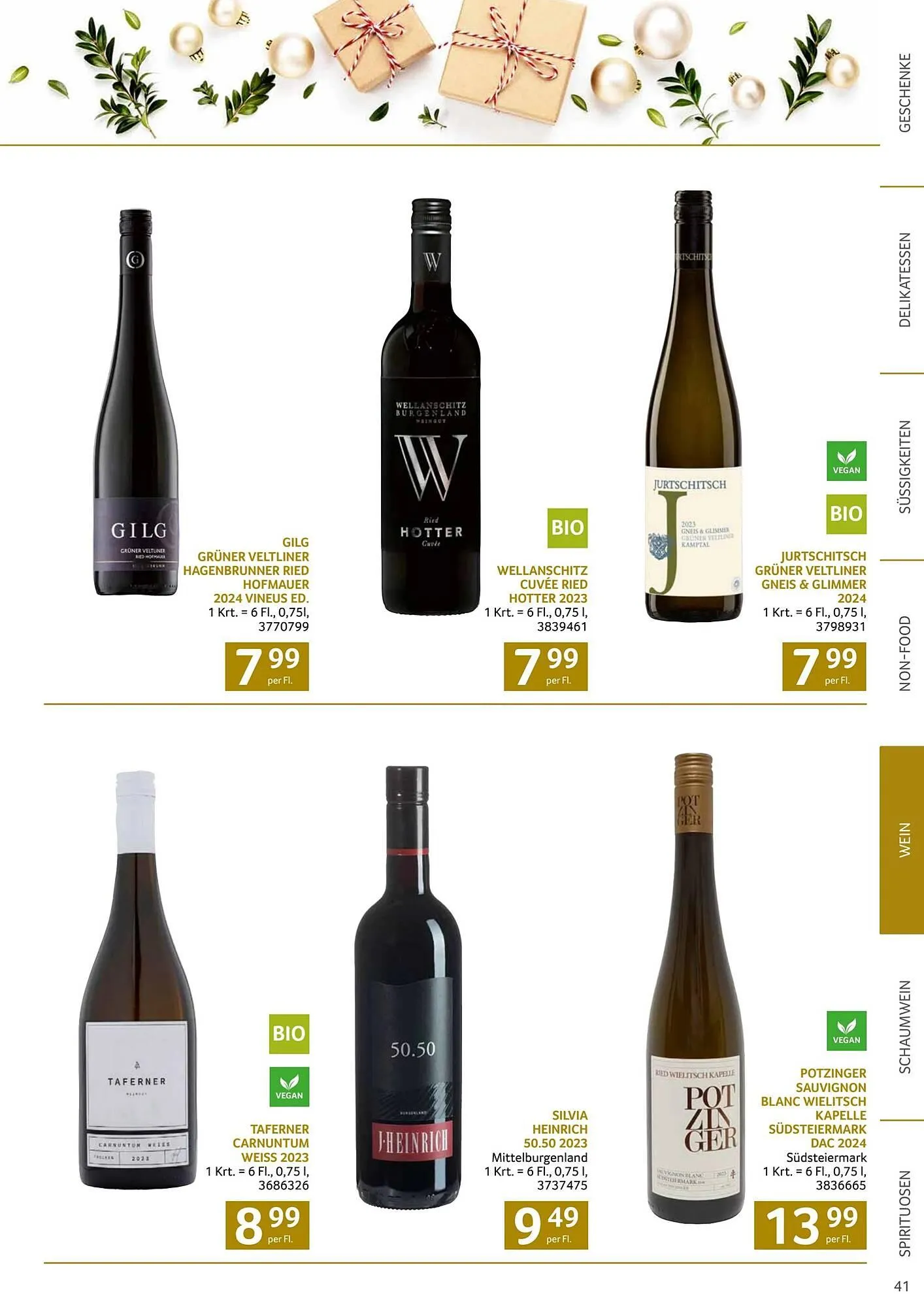 Transgourmet Flugblatt von 13. Oktober bis 24. Dezember 2025 - Flugblätt seite  41