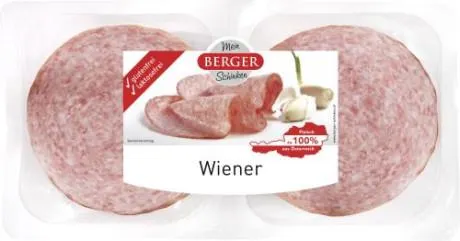 Wiener geschnitten