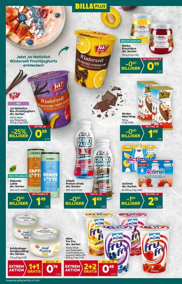 BILLA PLUS Wien von 9. Jänner bis 15. Jänner 2025 - Flugblätt seite 14