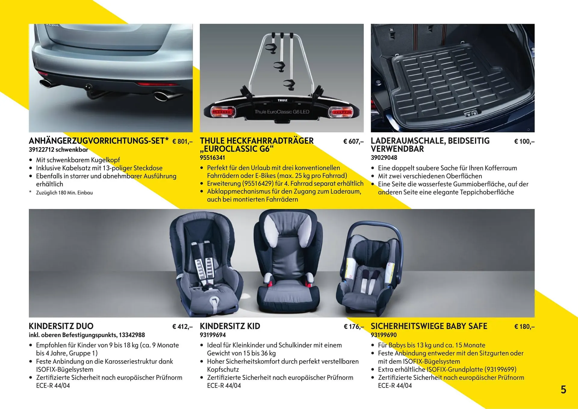 Opel Insignia Flugblatt von 16. Mai bis 15. Mai 2025 - Flugblätt seite 5