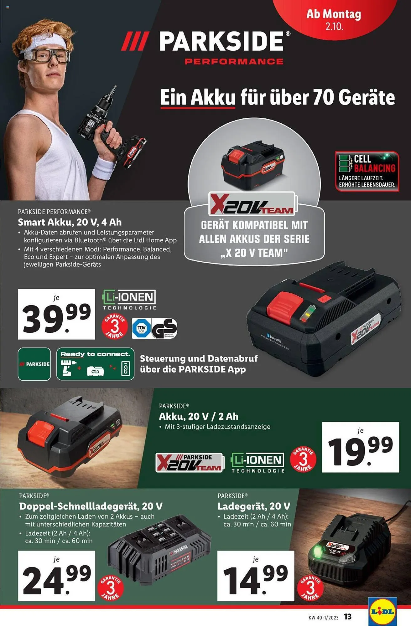 Lidl Flugblatt von 2. Oktober bis 7. Oktober 2023 - Flugblätt seite 13