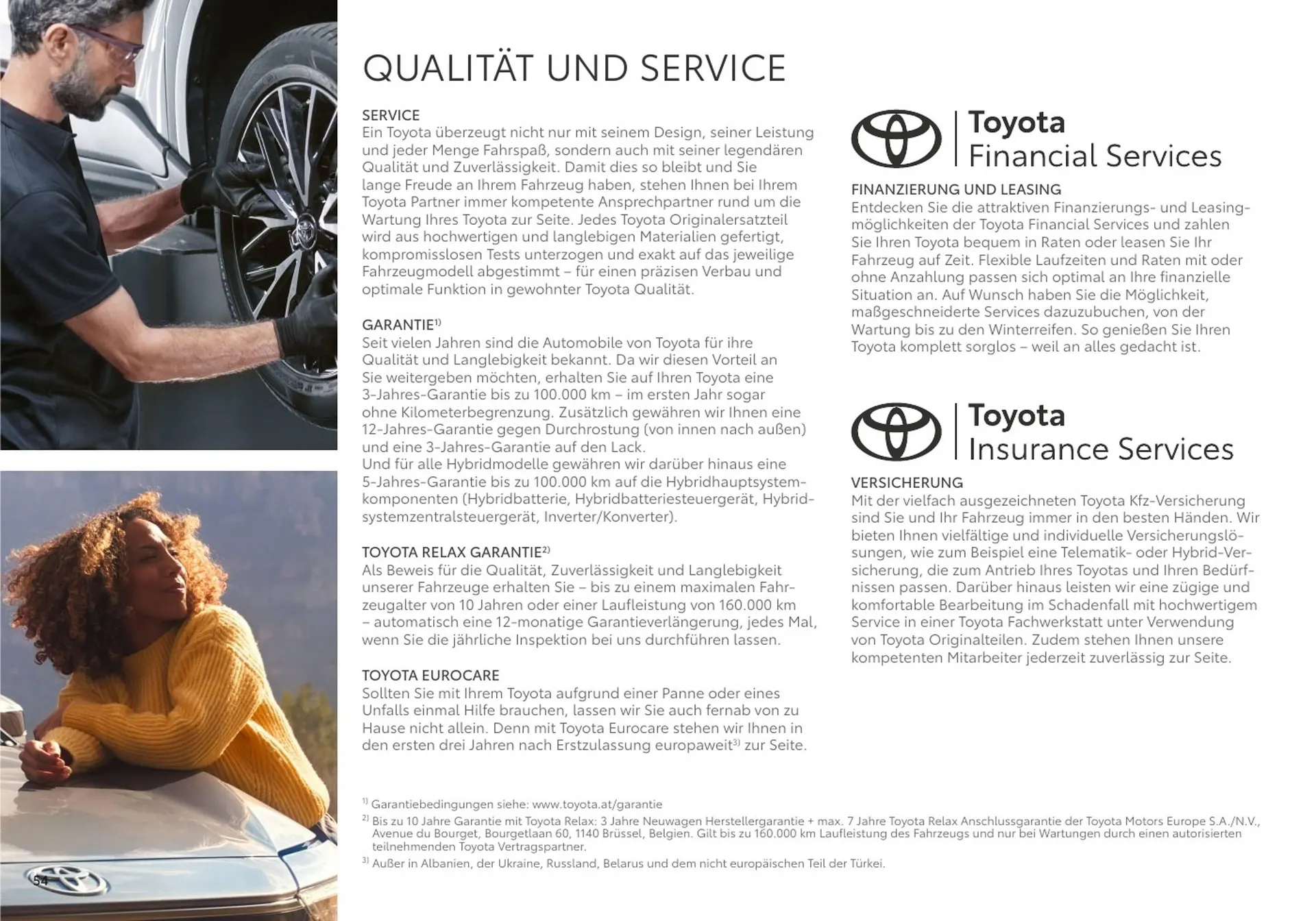 Toyota Flugblatt von 1. April bis 20. Oktober 2026 - Flugblätt seite  54