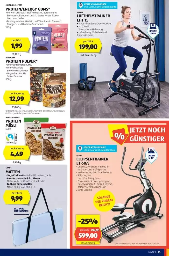 Blättern Sie online im HOFER Flugblatt von 23. Oktober bis 6. November 2024 - Flugblätt seite 39