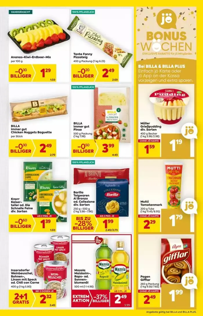Vorschau BILLA Wien KW06 2025 von 3. Februar bis 17. Februar 2025 - Flugblätt seite 15