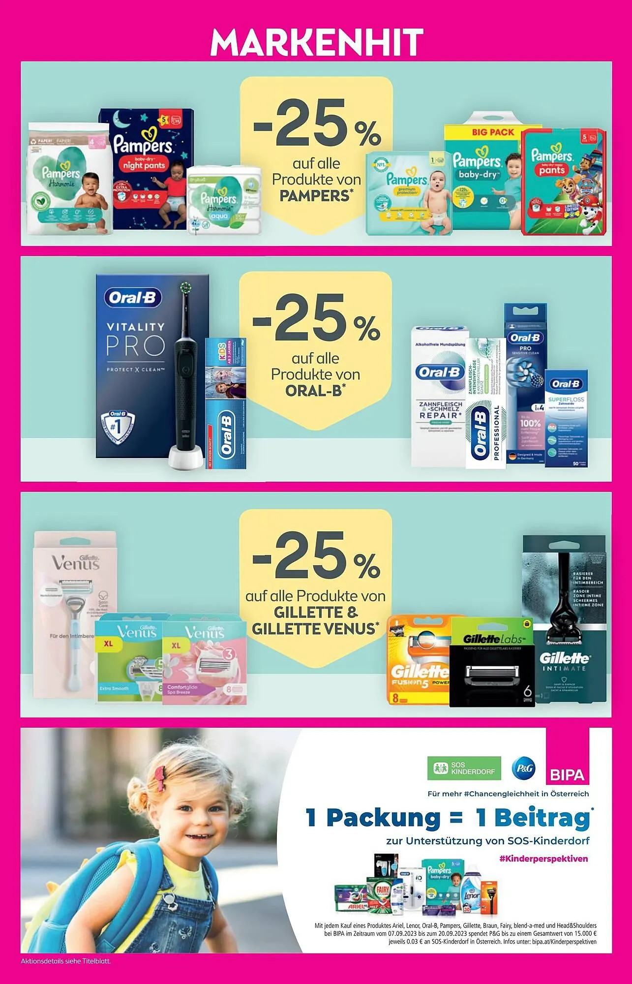 Bipa Flugblatt von 6. September bis 20. September 2023 - Flugblätt seite 8