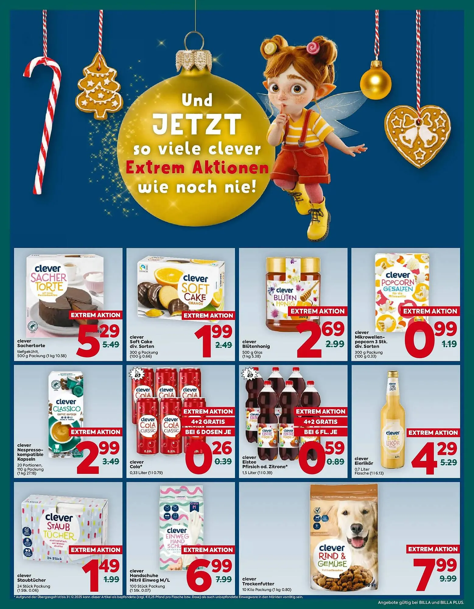 Billa Flugblatt von 11. Dezember bis 17. Dezember 2025 - Flugblätt seite 2