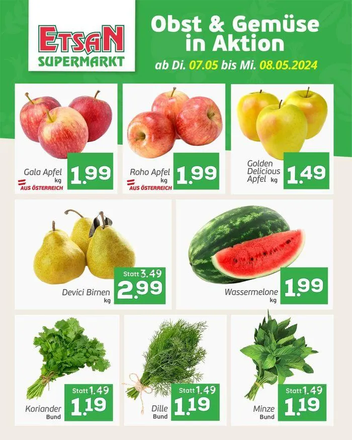 ETSAN Aktuelle Angebote von 9. Mai bis 23. Mai 2024 - Flugblätt seite 5