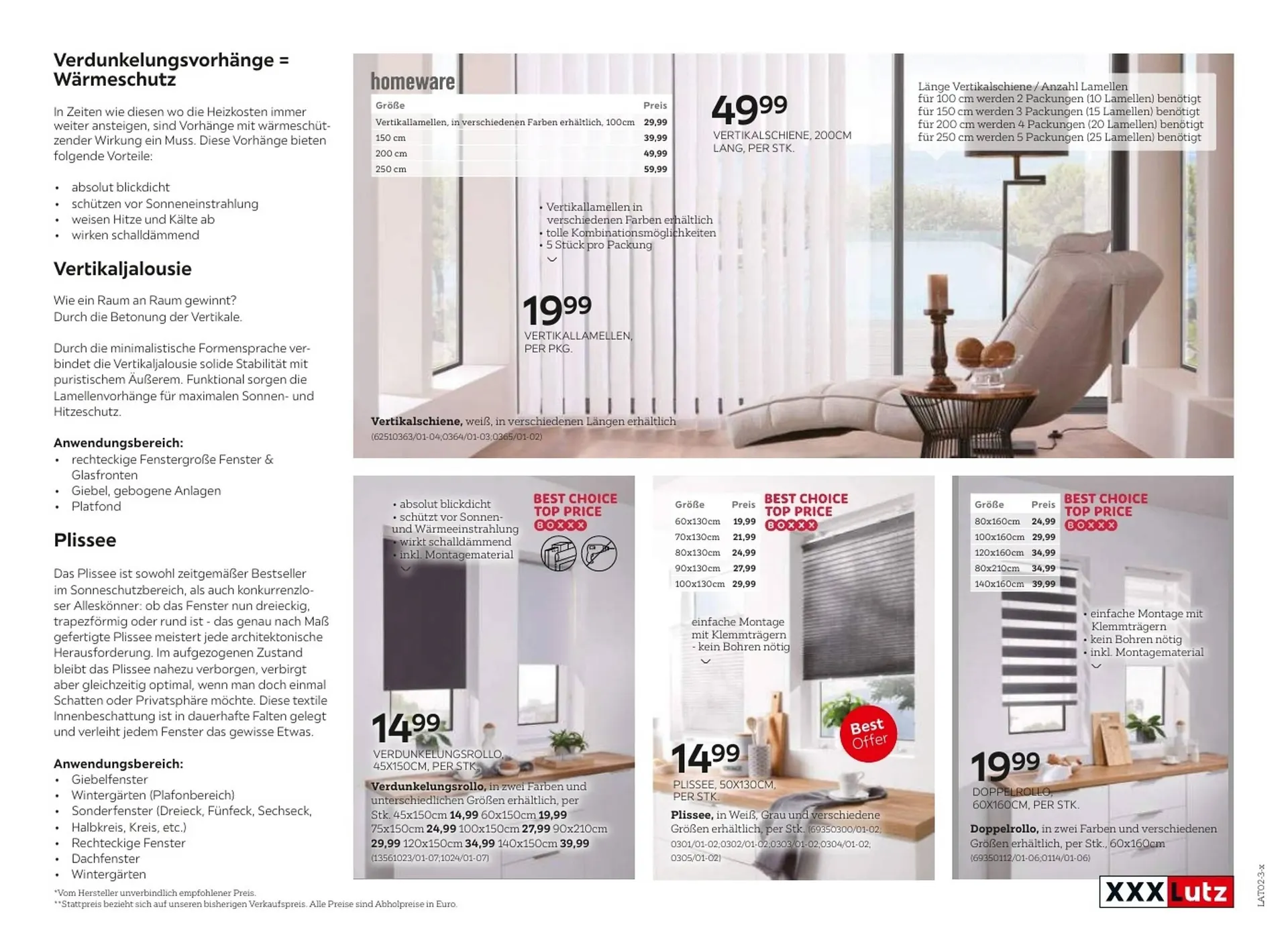 XXXLutz Flugblatt von 1. Juni bis 30. Dezember 2023 - Flugblätt seite  165