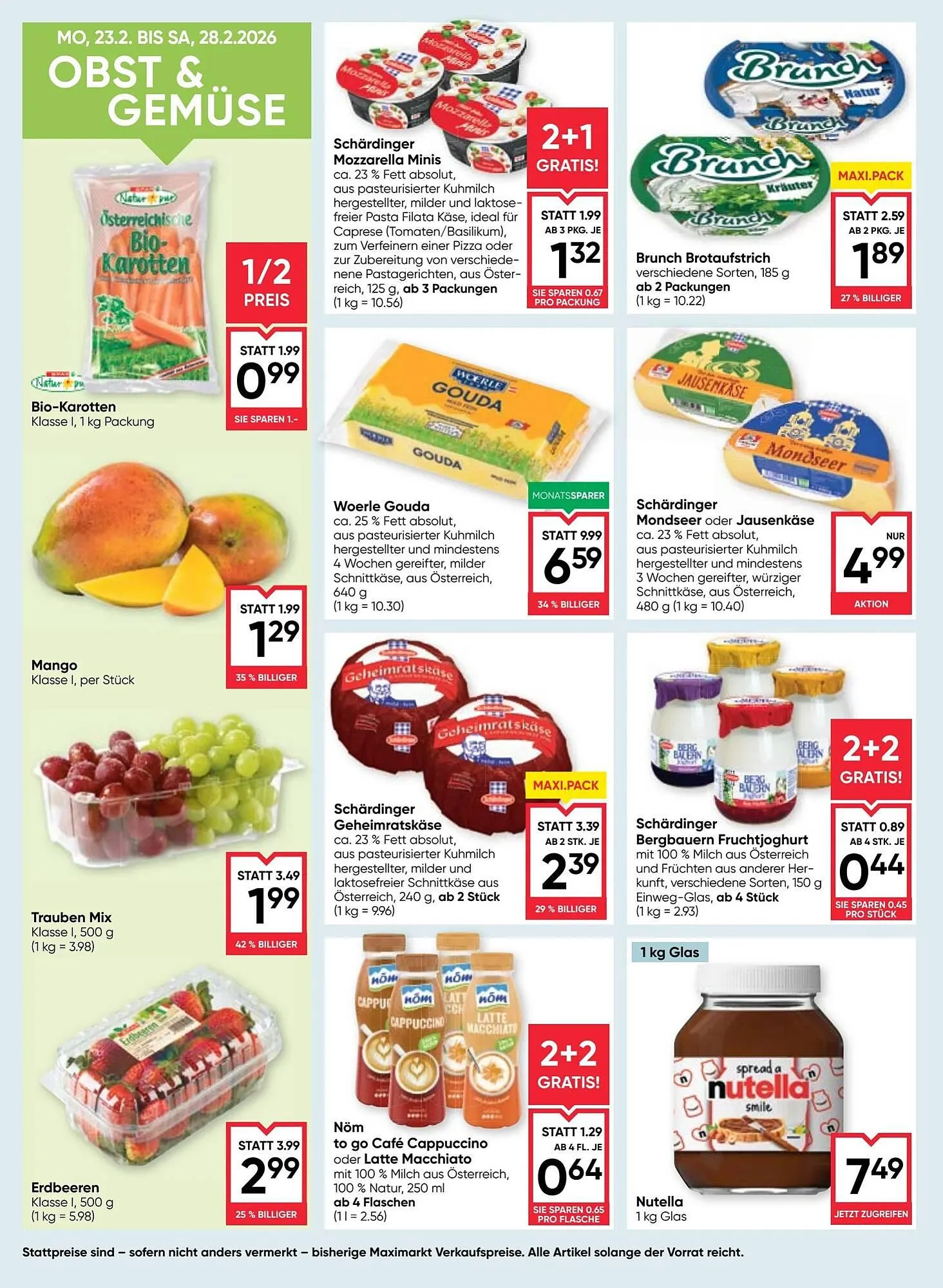 Maximarkt Flugblatt von 26. Februar bis 5. März 2026 - Flugblätt seite 8