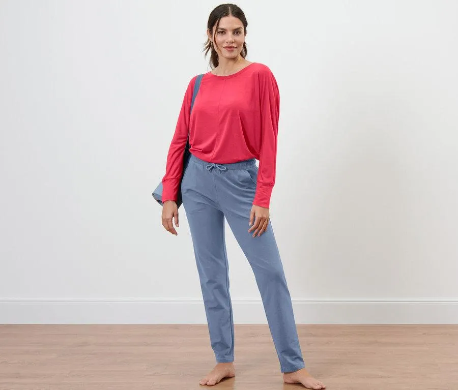 Sweathose, taubenblau