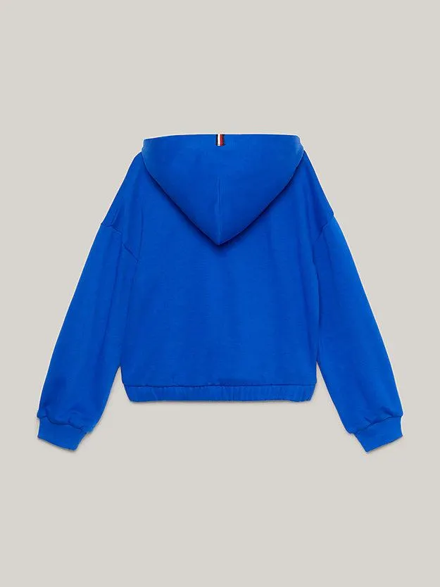 Varsity Relaxed Fit Hoodie mit Schriftzug