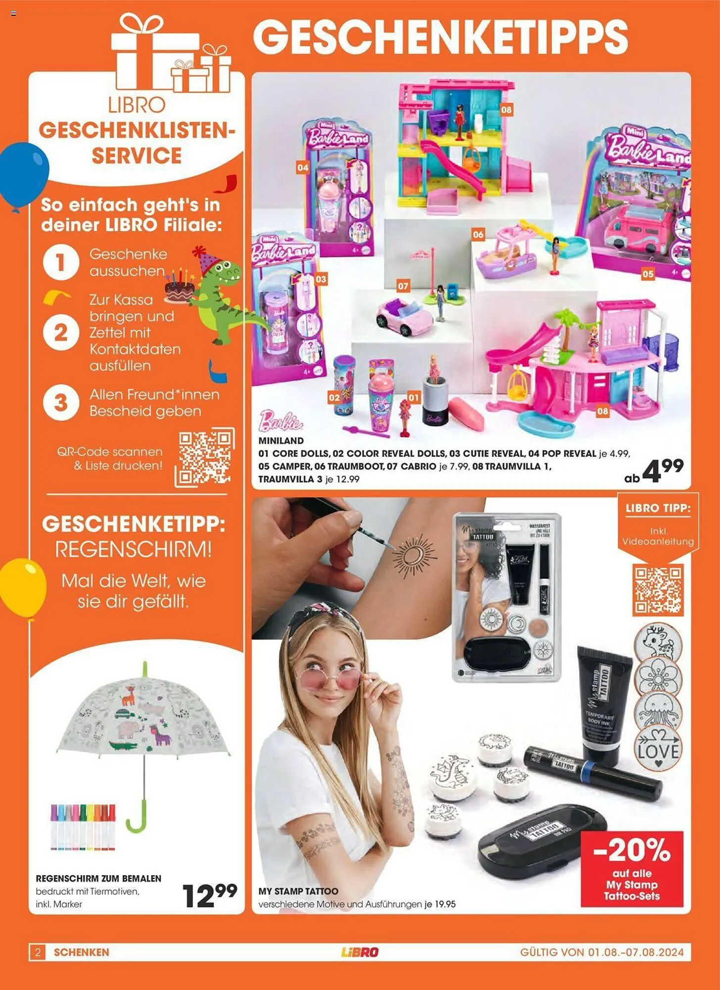 Libro Flugblatt von 1. August bis 7. August 2024 - Flugblätt seite  2