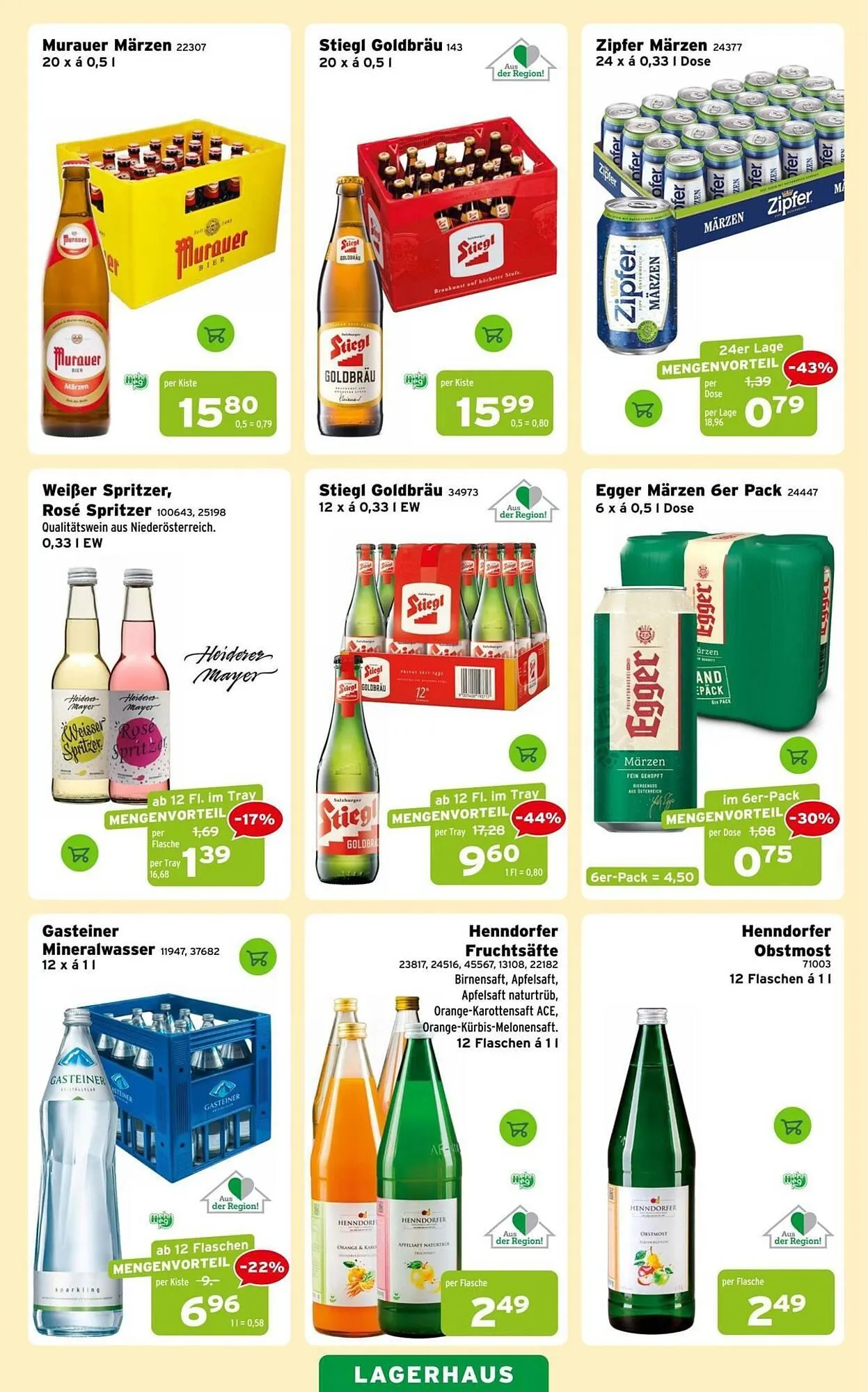 Salzburger Lagerhaus Flugblatt von 26. Februar bis 7. März 2026 - Flugblätt seite  7