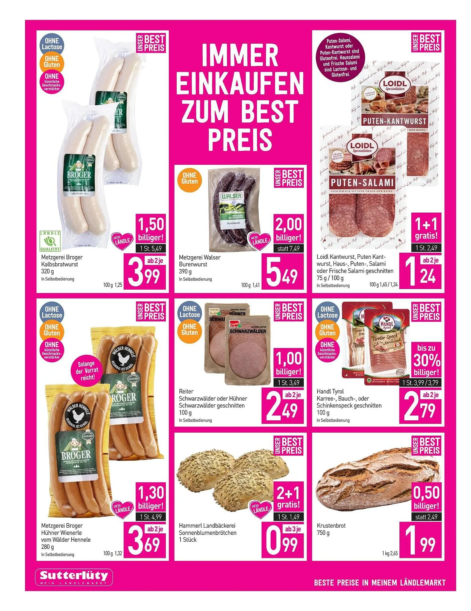 Sutterlüty Flugblatt von 5. Februar bis 10. Februar 2026 - Flugblätt seite  2