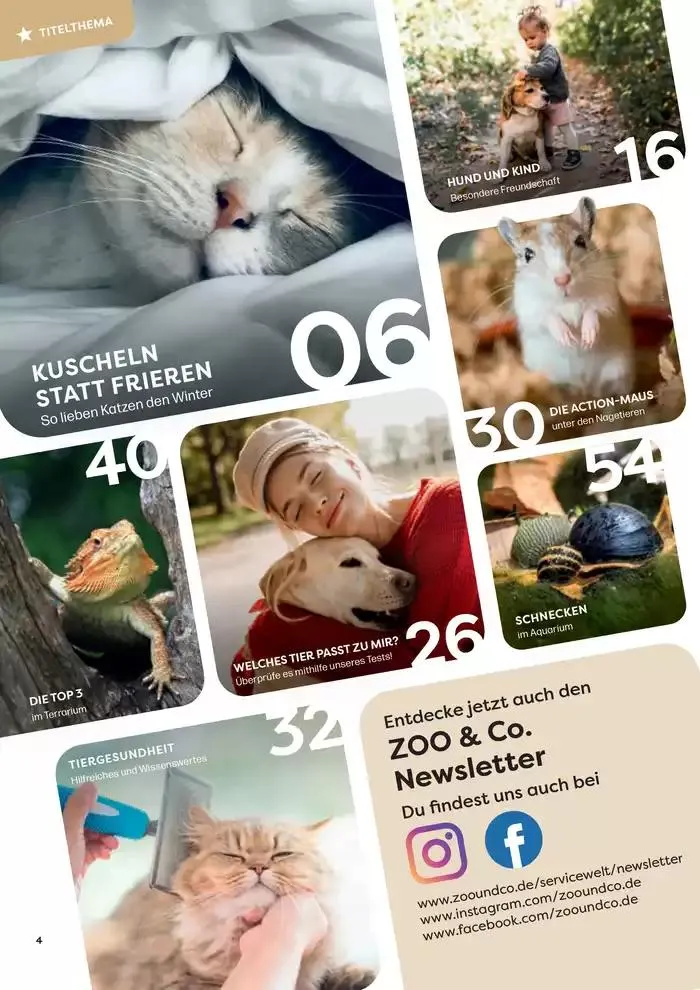 Angebote ZOO & Co von 29. November bis 13. Dezember 2024 - Flugblätt seite 4