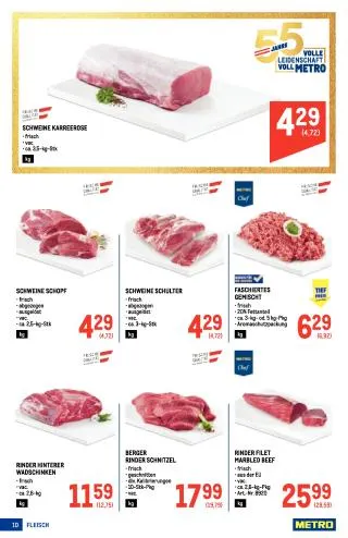 METRO Flugblatt Food - Metro Profi von 3. September bis 16. September 2026 - Flugblätt seite  10