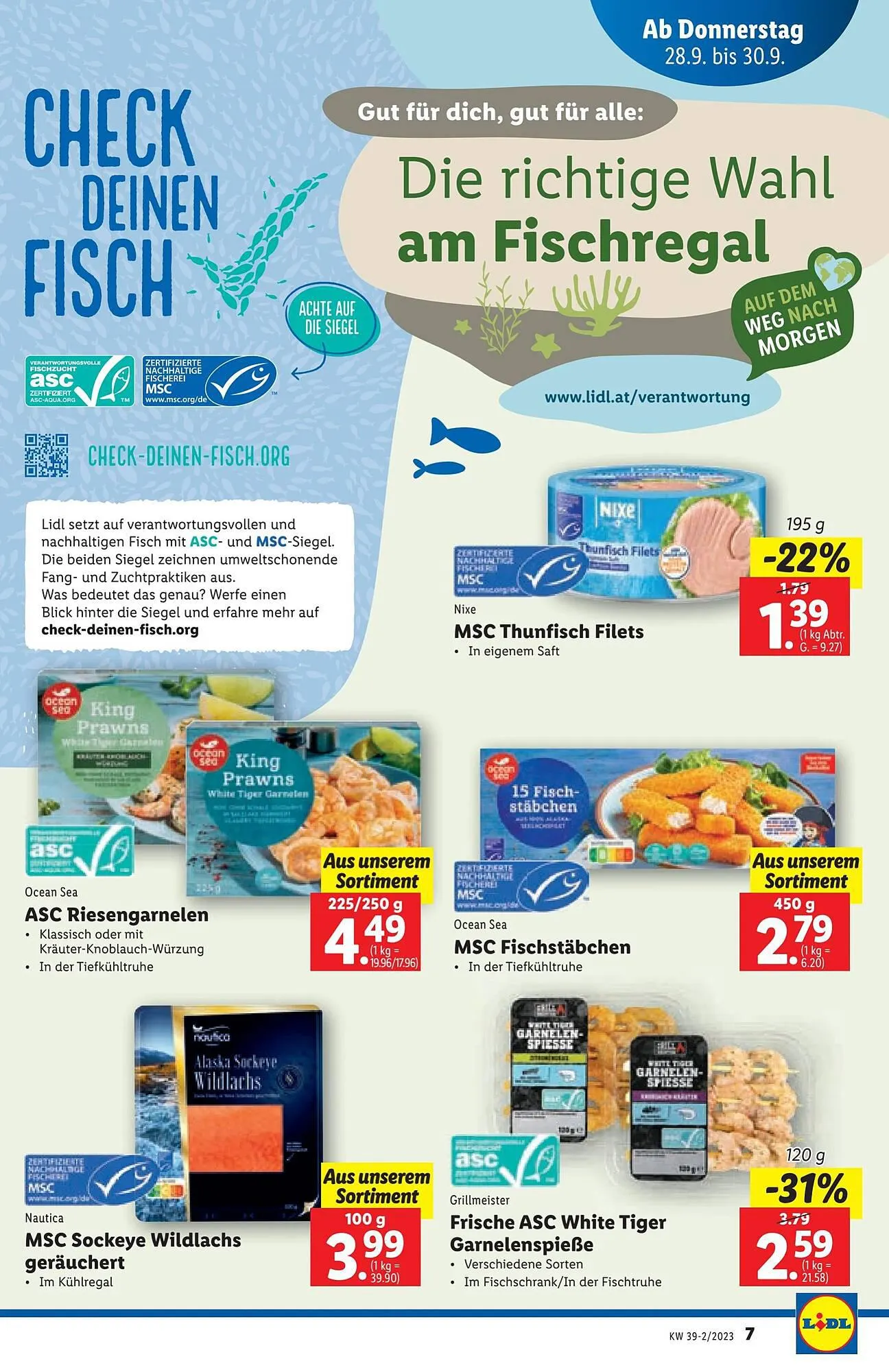 Lidl Flugblatt von 27. September bis 4. Oktober 2023 - Flugblätt seite 7